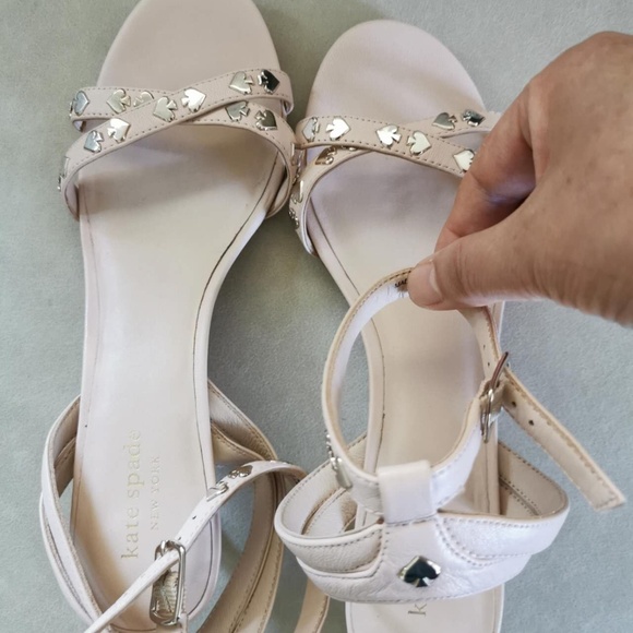 Kate Spade New York Selma Heeled Sandal Pink 7.5M - Picture 5 of 6